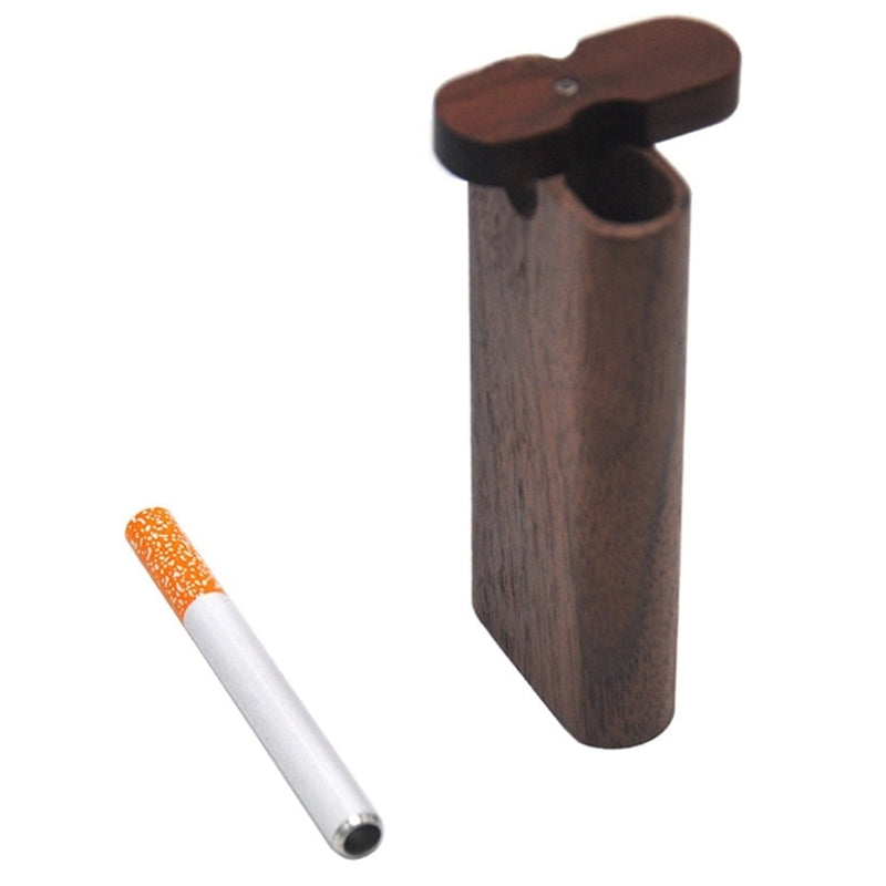 Cigarette Chillum Hand Pipe 3in Long - Metal Bat 1 Hitter Special Price $1.99