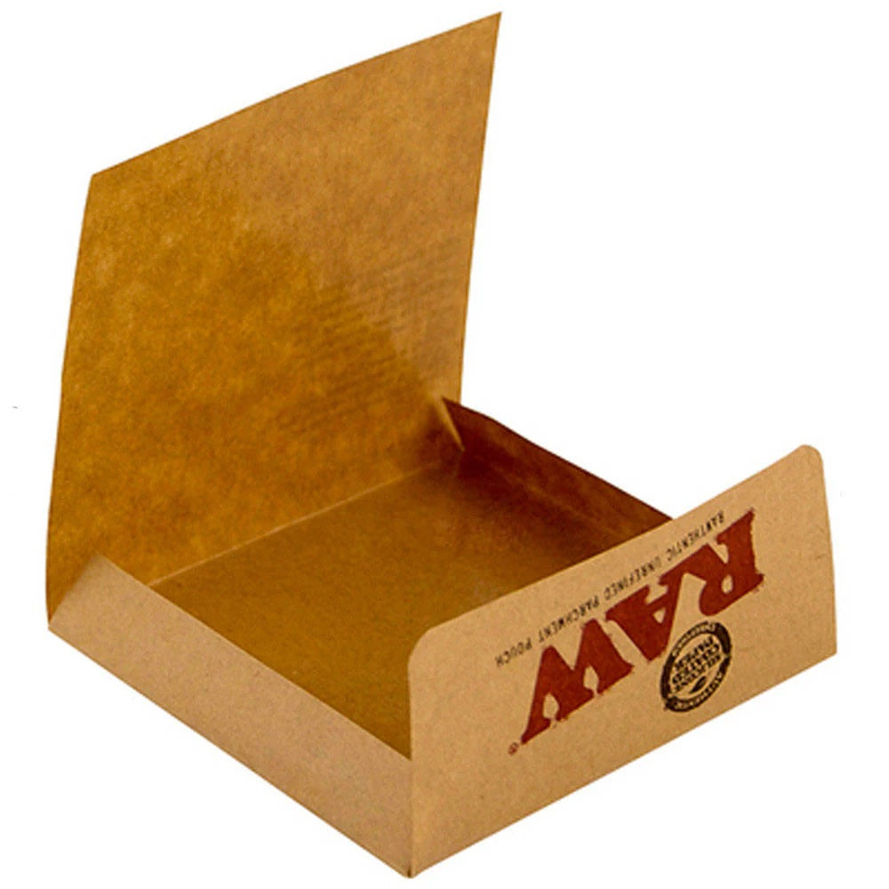 ✅ WHOLESALE -- RAW brand Parchment Pouches 20 packs/box X 20 boxes =400 pouches