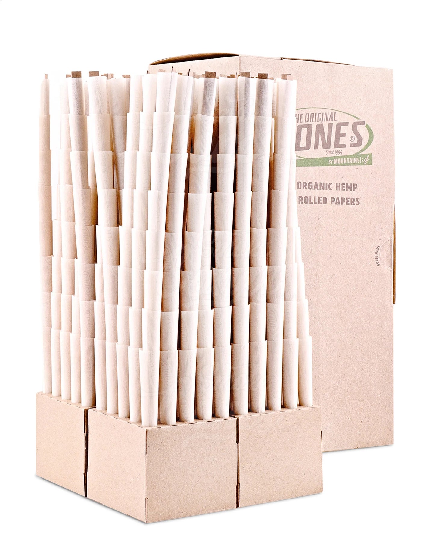 Wholesale Cones New Full Box Original Pre Rolled Cones® White Reefer 109/40 - Box contains 500pcs