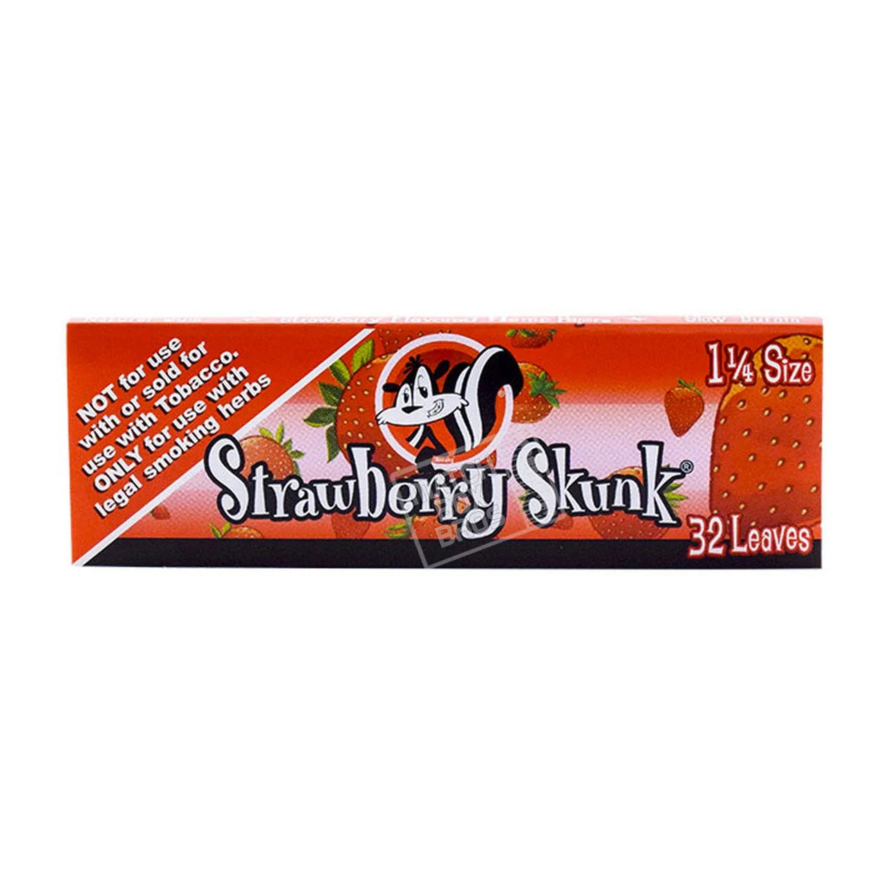 FULL BOX 24 Packs STRAWBERRY Skunk Brand Rolling Papers 1 1/4 Size ✅